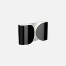 The Dichotomy Wall Light Modern wall light metal chrome black gold white dual glow contemporary lighting