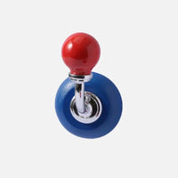 Magnetic wall hooks ceramic colorful retro modern hallway hooks ref hook magnets