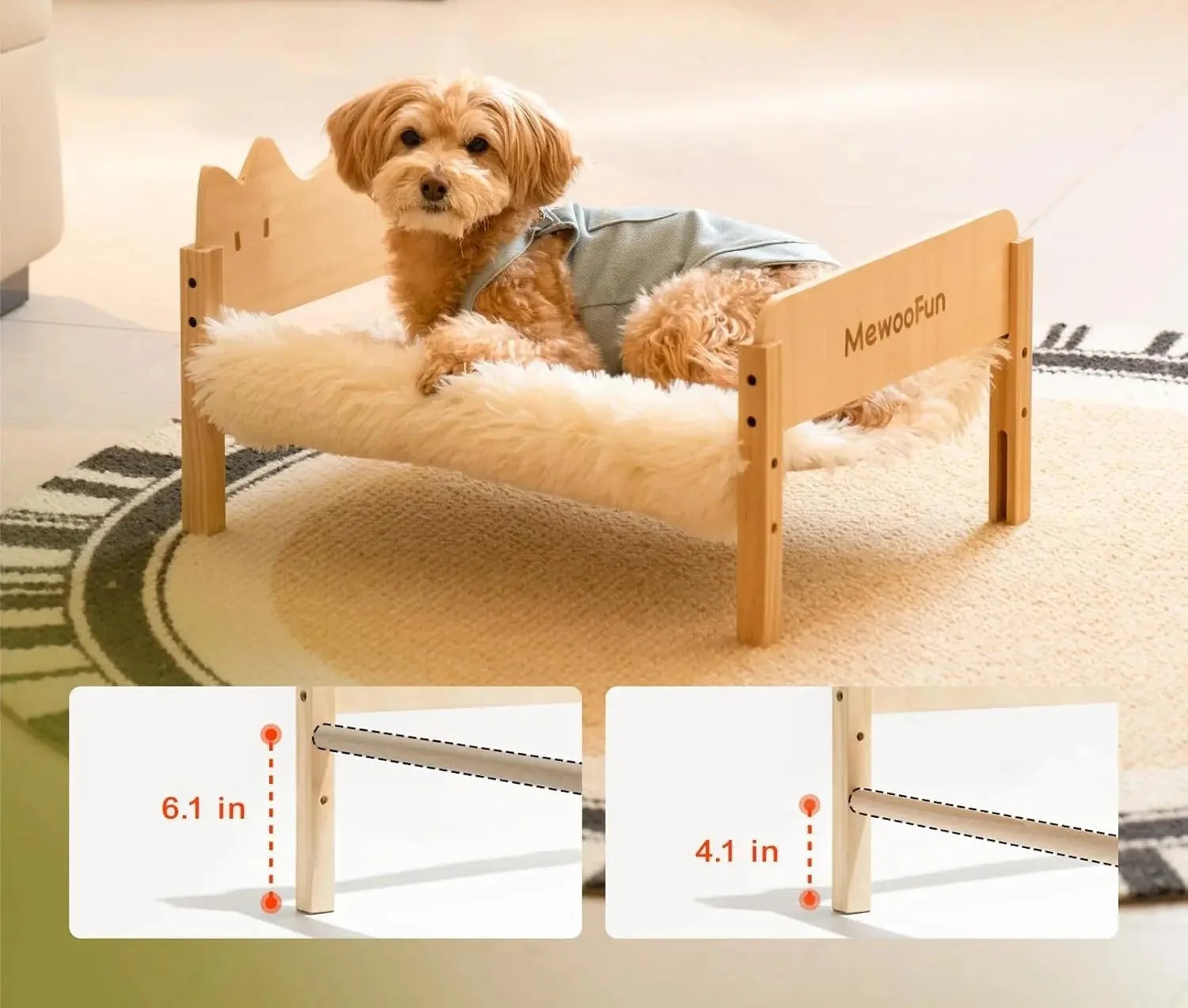 Woodland Cat & Dog Lounge Bed