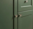 Letifly Lights & Decor - Clover Brass Cabinet Knob - Four-lobed clover-shaped brass cabinet knob with polished metallic finish