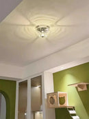 Acrylic swirl wave wall sconce modern bedside lighting retro wall lamp for bedroom bathroom hallway home decor warm ambient light fixture