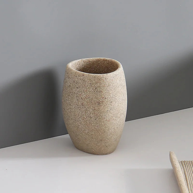 Resin Sand Bathroom Accessories