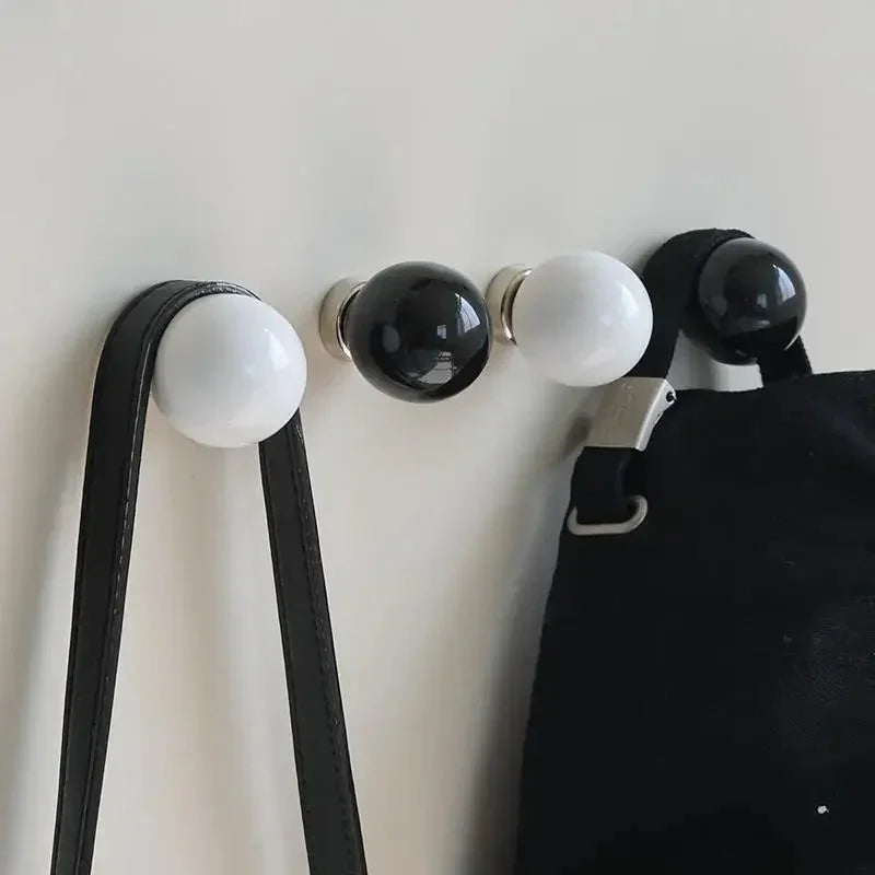 Ceramic Ball Metal Magnetic Hook