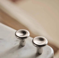 Kinetic Line Knobs & Pulls Minimalist brass cabinet knobs and pulls solid brass modern hardware set