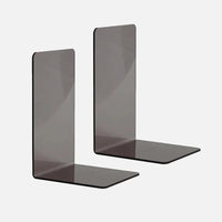 Acrylic bookends colorful modern L-shaped desk organizer