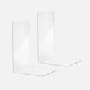 Acrylic bookends colorful modern L-shaped desk organizer