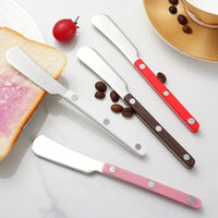 1 Piece 304 Stainless Steel Cheese Butter Knife Western Food Bread Jam Cream Knife Cutlery-Letifly Lights and Decor