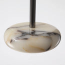 Eclipse Mini Pendant Lamp Luxury Black Round Natural Stone Pendant Lamp High-end Bedroom Bedside LED Chandelier Living room Decoration Home Hanging Lights