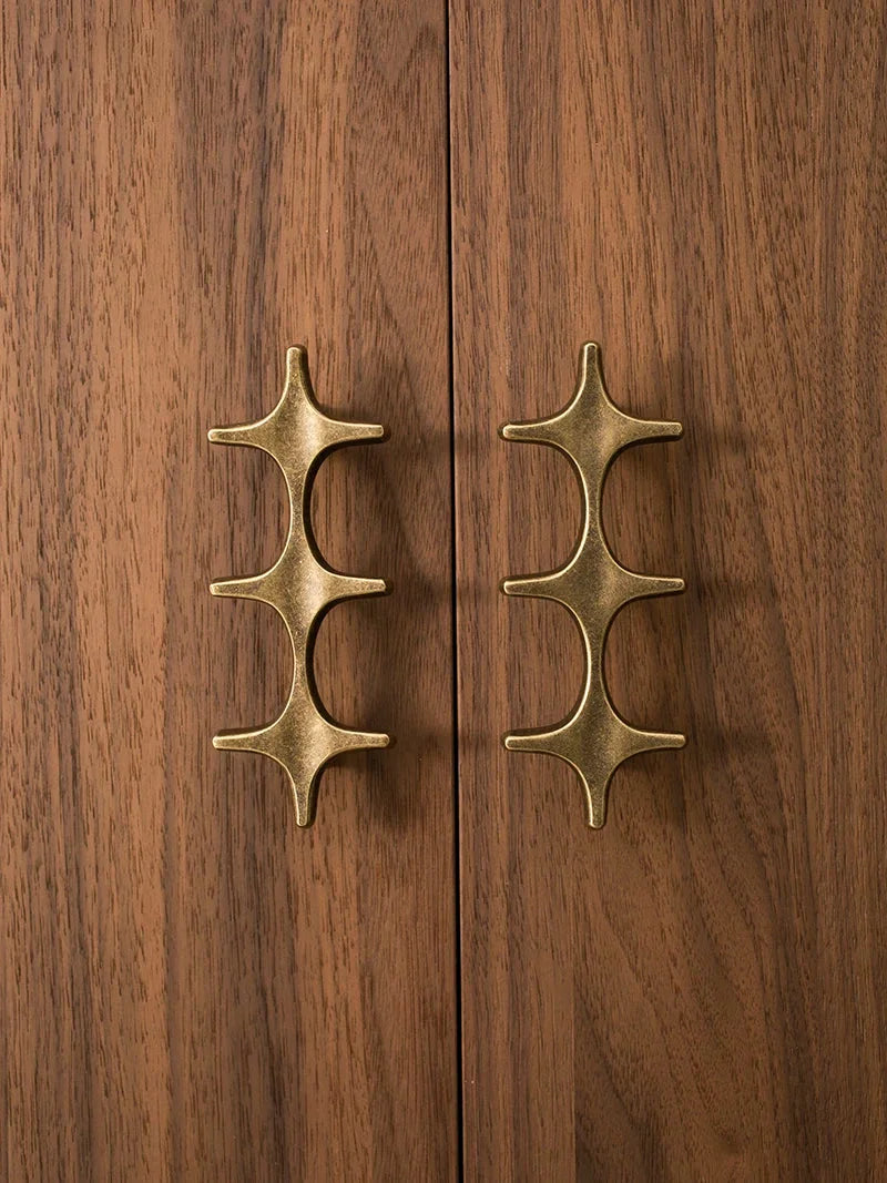 modern dresser knobs The Crossbeam Brass Knobs – Letifly Lights & Decor