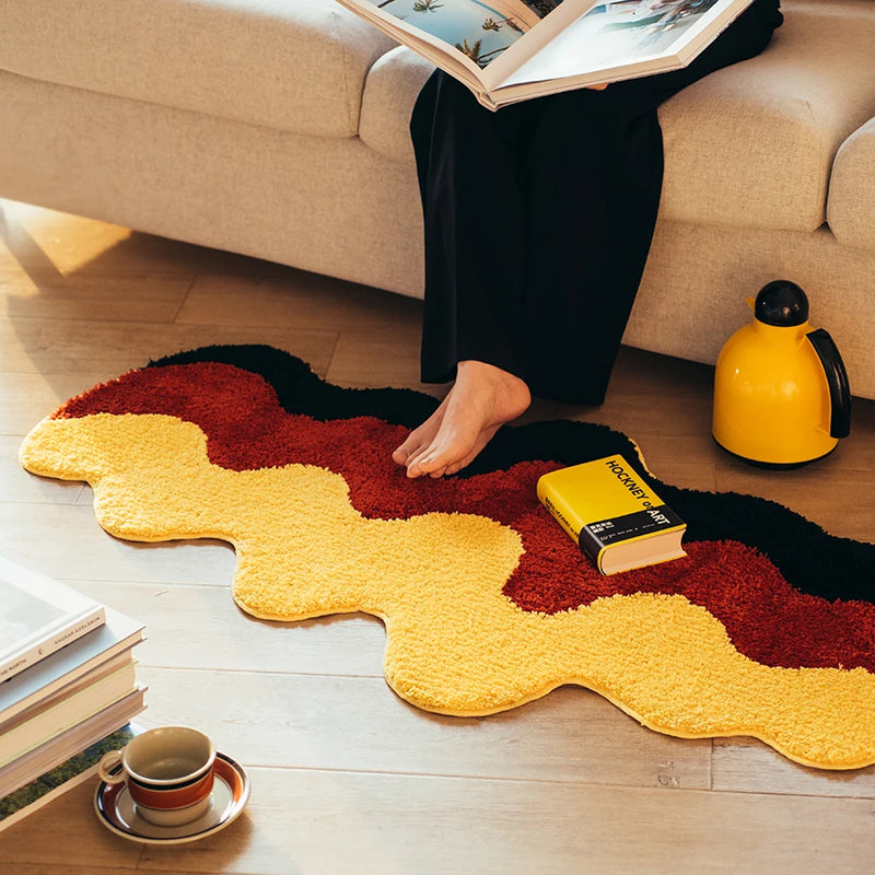 Sunset Rider Tufted Area Rug and Bath Mat