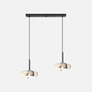 Eclipse Mini Pendant Lamp Luxury Black Round Natural Stone Pendant Lamp High-end Bedroom Bedside LED Chandelier Living room Decoration Home Hanging Lights