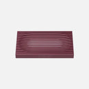 modern silicone soap dish soft glue punch-free bathroom soap holder with drain grooves non-slip design