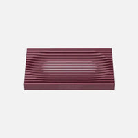 modern silicone soap dish soft glue punch-free bathroom soap holder with drain grooves non-slip design