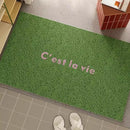 French PVC Doormat Cuttable House Entrance Welcome Mat Rug Carpet Anti Dust Pad Outdoor Aesthetic Home Room Decor-Letifly Lights and Decor