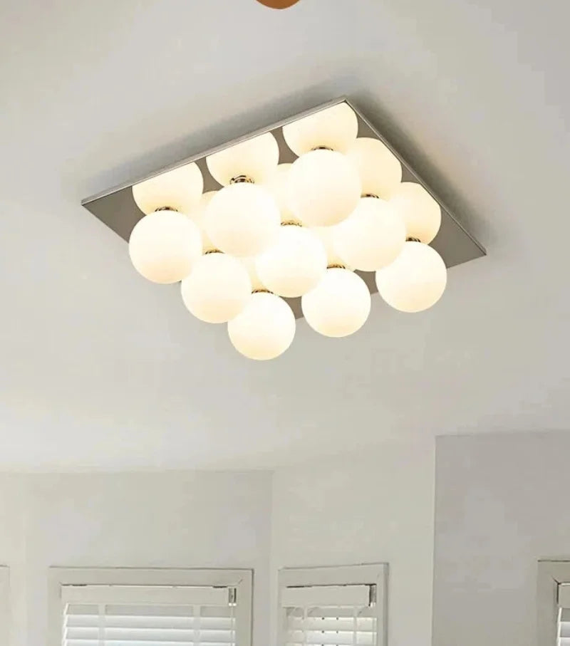 Bauhaus Nordic Italia Style Metals Led Celling Light Celling Lamp for Bedroom Living Room Office Indoor Home Decorative Fixture-Letifly Lights and Decor