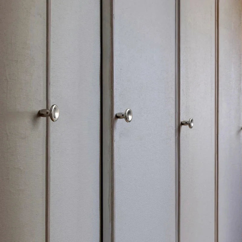 Kinetic Line Knobs & Pulls Minimalist brass cabinet knobs and pulls solid brass modern hardware set