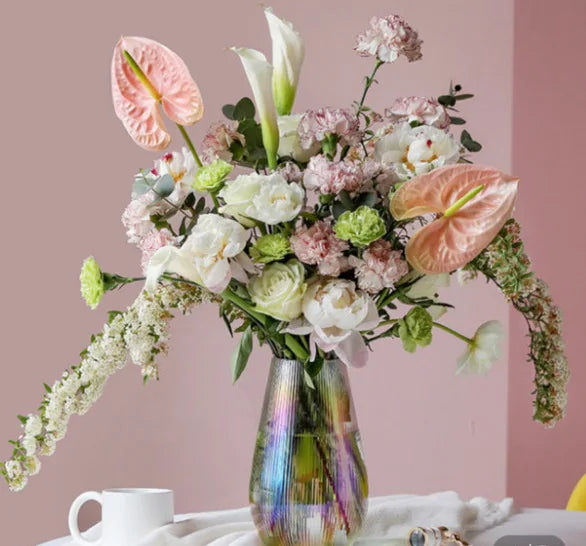 Aura Glow Glass Vase – Letifly Lights & Decor