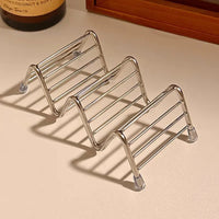 Stainless steel soap rack drainage soap Tray Multifunctional Bathroom Storage Rack bathroom draining box simple soap storage box-Letifly Lights and Decor