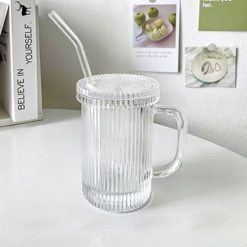 Ripple Stripes Travel Cup with Straw