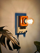 Nordic Retro knob dimming wall lamp vintage atmosphere Bedroom bedsideLED hallway balcony industrial style home decor wall light-Letifly Lights and Decor