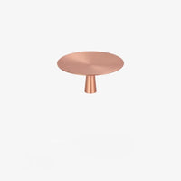 Letifly Lights & Decor - Soren Disc Cabinet Knob - Solid brass round cabinet knob with disc-shaped face in multiple finishes