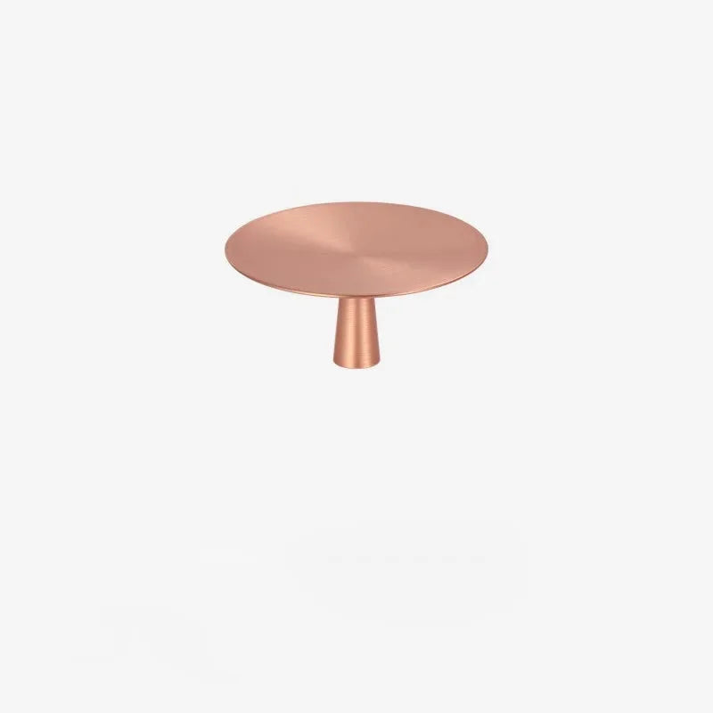Letifly Lights & Decor - Soren Disc Cabinet Knob - Solid brass round cabinet knob with disc-shaped face in multiple finishes