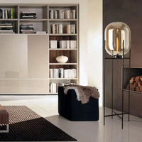 Pulpo Glass Table and Floor Lamp