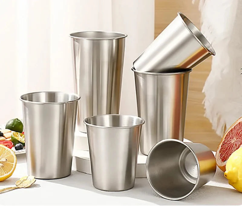 The EverCup Stainless steel camping indoor outdoor cup textured finish large capacity drinkware