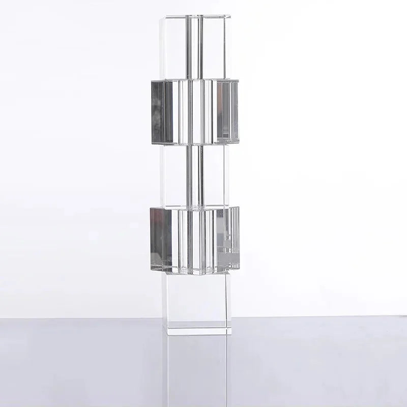 Colored Crystal Glass Vase