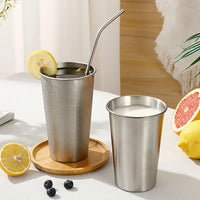 The EverCup Stainless steel camping indoor outdoor cup textured finish large capacity drinkware