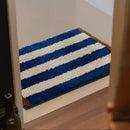 Nordic Tufting Stripe Bathroom Mat Tufted Bathmat Soft Geomrtic Rug Pad Living Room Carpet Anti-slip Hallway Home Room Decor-Letifly Lights and Decor