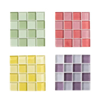 Color Tile Coaster Set