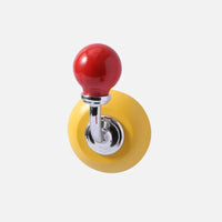 Magnetic wall hooks ceramic colorful retro modern hallway hooks ref hook magnets