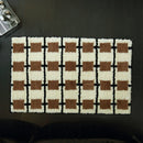 Vintage Tufting Geometric Bathroom Mat Soft Tufted Maillard Bedroom Carpet Bedside Rug Floor Non Slip Pad Aesthetic Home Decor-Letifly Lights and Decor