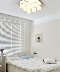 Bauhaus Nordic Italia Style Metals Led Celling Light Celling Lamp for Bedroom Living Room Office Indoor Home Decorative Fixture-Letifly Lights and Decor
