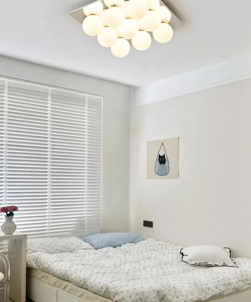 Bauhaus Nordic Italia Style Metals Led Celling Light Celling Lamp for Bedroom Living Room Office Indoor Home Decorative Fixture-Letifly Lights and Decor