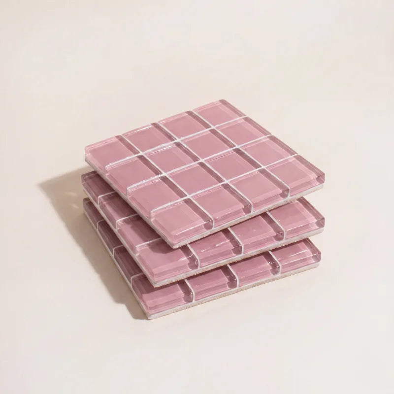 Pixel Tile Coasters-Letifly Lights and Decor
