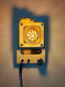 Nordic Retro knob dimming wall lamp vintage atmosphere Bedroom bedsideLED hallway balcony industrial style home decor wall light-Letifly Lights and Decor