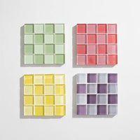 Color Tile Coaster Set