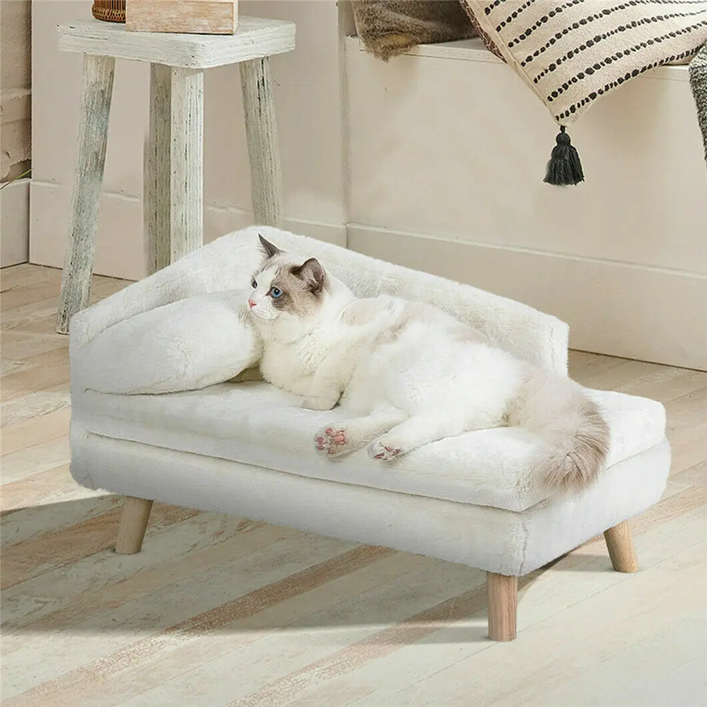 Snug Nest Elevated Pet Sofa Bed