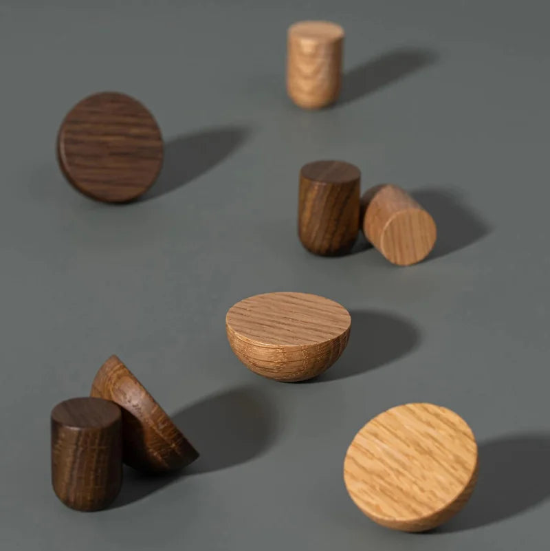 Luno Wooden Cabinet Knobs