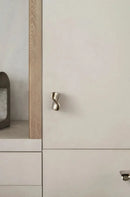 Minimalist Solid Brass Kitchen Cabinet Handles Creative Design for Home Use Decorative Cabinet Knob and Pulls for Kitchen