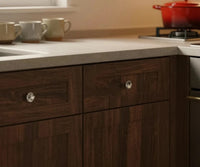PVD Nickel-silver Brass Handles Kitchen Cabinet Pulls Bedroom Wardrobe Drawer Knobs Furniture Handle-Letifly Lights and Decor