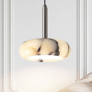 Eclipse Mini Pendant Lamp Luxury Black Round Natural Stone Pendant Lamp High-end Bedroom Bedside LED Chandelier Living room Decoration Home Hanging Lights