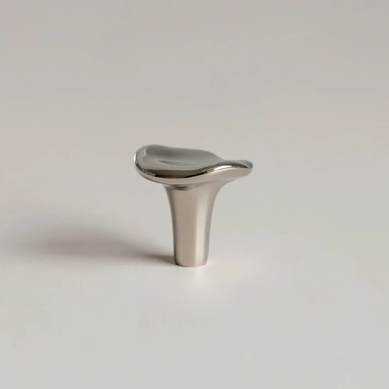 PVD Nickel-silver Brass Handles Kitchen Cabinet Pulls Bedroom Wardrobe Drawer Knobs Furniture Handle-Letifly Lights and Decor