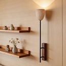 American Retro Style Wall Lamp Natural Stone E27 Bulb For Living Room Bedroom Hotel Wood Base Home Decor Sconce-Letifly Lights and Decor