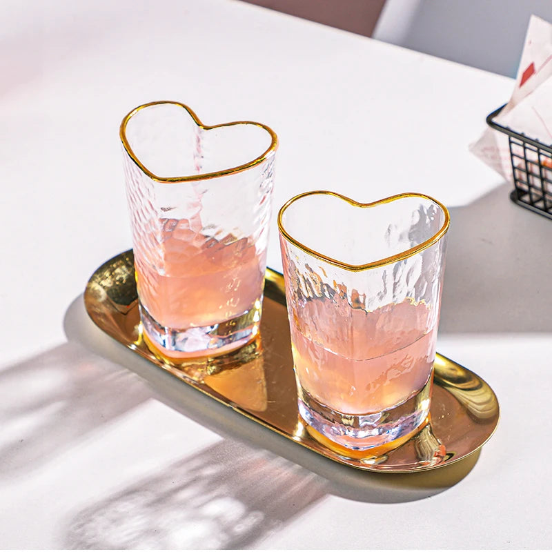 Amour Heart Glass