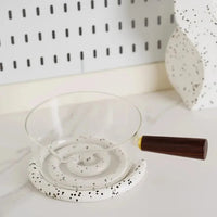 Ceramic Tableware Mat Creative Dining Table Anti Scald Mat Pot Mat High Temperature Resistance Tableware Mats Home Kitchenware-Letifly Lights and Decor