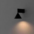 minimalist bedroom bedside wall lamp new conical geometric simple designer high-end background wall aisle lamp