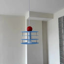 Disc-O Drop Pendant Lamp colorful acrylic bauhaus pendant lamp multilayer disc design dopamine decor